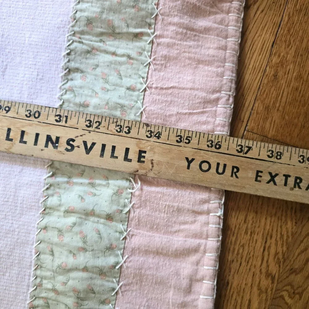 Handmade Quilted Wall Hanging Count Your Age By Friends Not Years Decor